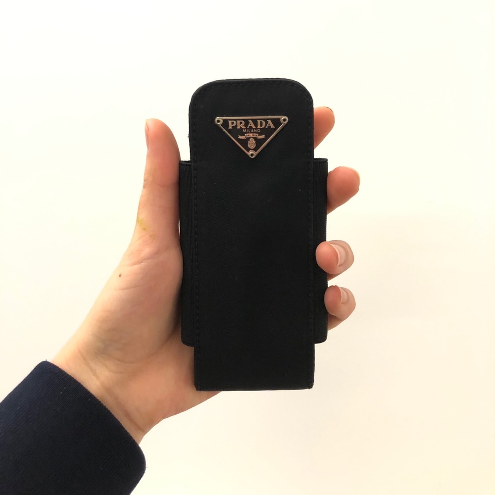 Vintage Prada Phone Case / Wristlet